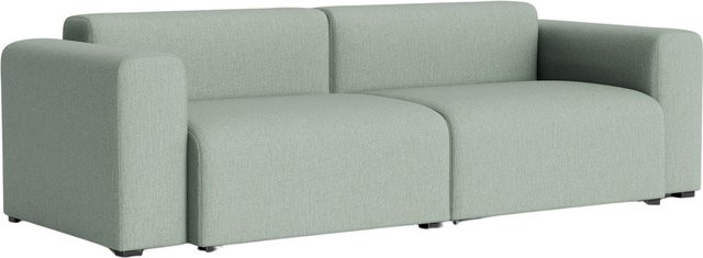 HAY Mags 2,5-Sitzer Sofa Kombination mit 1 Low Armrest links, Stoffbezug, Schichtholzrahmen und Schaumstoff - Bild 1