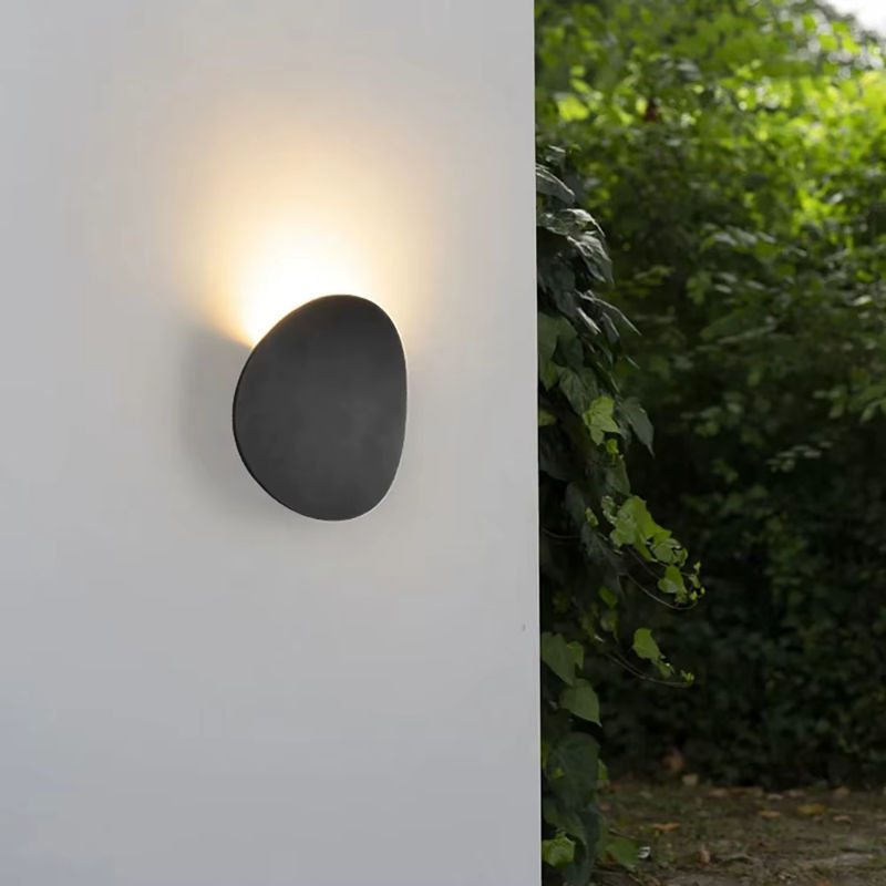 SUNMEIYI Moderne LED Außenwandleuchte aus Aluminium in Weiß, IP66 Wasserdicht, 7W für Garten, Balkon und Innenhof - Bild 3
