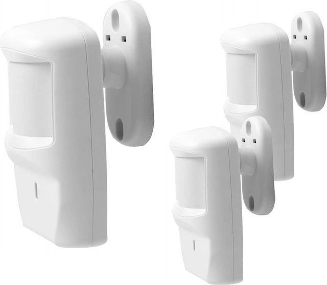 Olympia Bewegungsmelder für Funk Alarmanlagen der Protect Serie 6571 60xx 90xx, 3er Set, Weiß - Bild 1