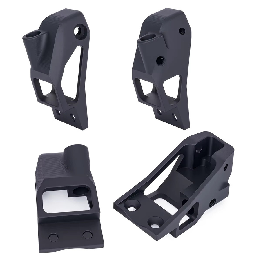 MALOM RC Aluminium-Stoßdämpferhalter, 4-teiliges Set, Schwarz, Metall, 1:10 - Bild 3