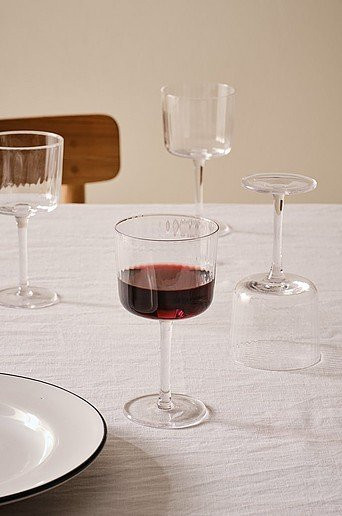 NOOR Rotweinglas 4er-Pack, transparent, Glas - Bild 1