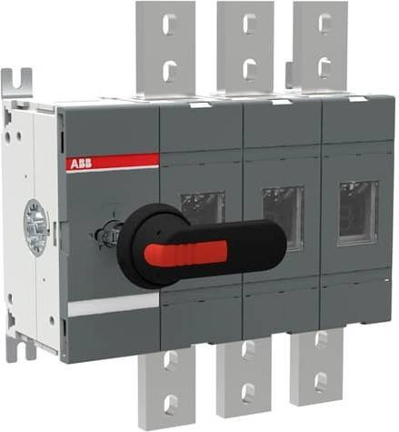 ABB Lasttrennschalter OT1600EP03P 1600A 1000V Schwarz Grau - Bild 1