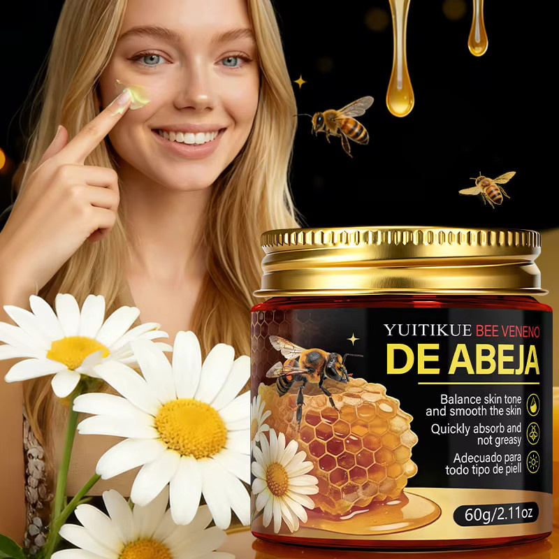YUITIKUE Bienengift Gesichtscreme, 60g, für alle Hauttypen - Bild 3