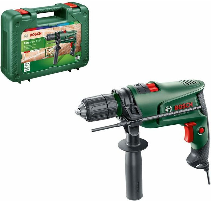Bosch Schlagbohrmaschine EasyImpact 630 in Grün/Schwarz mit 600W Leistung - Bild 2
