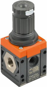 Riegler Batterie-Regler SYNTESI BG2 in Orange, 0 bis 2 bar, ohne Buchsen und Manometer - Bild 1