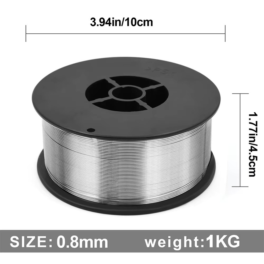 HITBOX E71T-GS Flussmittelfülldraht 0,8 mm, 1 kg für gasloses MIG-Schweißen in allen Positionen - Bild 4