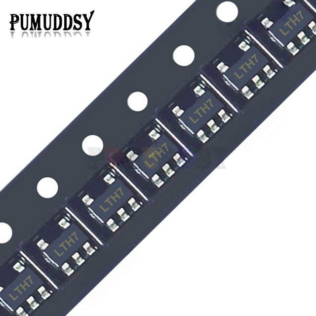 PUMUDDSY 10 Stück TP4054 SOT23-5 Ladesteuer-IC für wiederaufladbare Lithium-Batterien in Schwarz - Bild 1