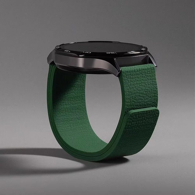 I LOVE LUO Uhrenarmband, Silikon, green, Unisex - Bild 1