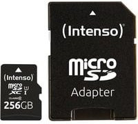 Intenso microSDXC Performance Speicherkarte UHS-I, 256 GB, Schwarz - Bild 2