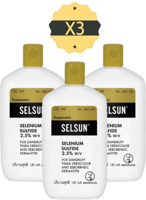 Selsun Anti-Schuppen-Shampoo mit Selensulfid, 120 ml, Unisex - Bild 1