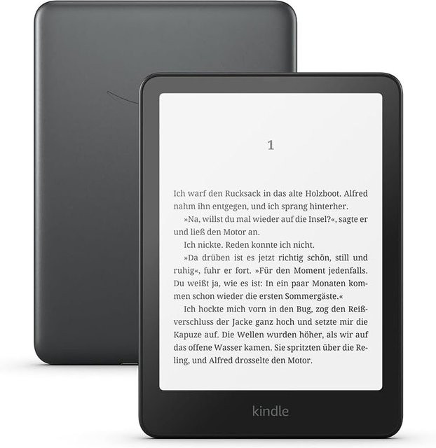 Amazon Kindle Paperwhite Signature Edition eBook-Reader mit 32 GB Speicherplatz, 17,8 cm Display, Schwarz - Bild 1