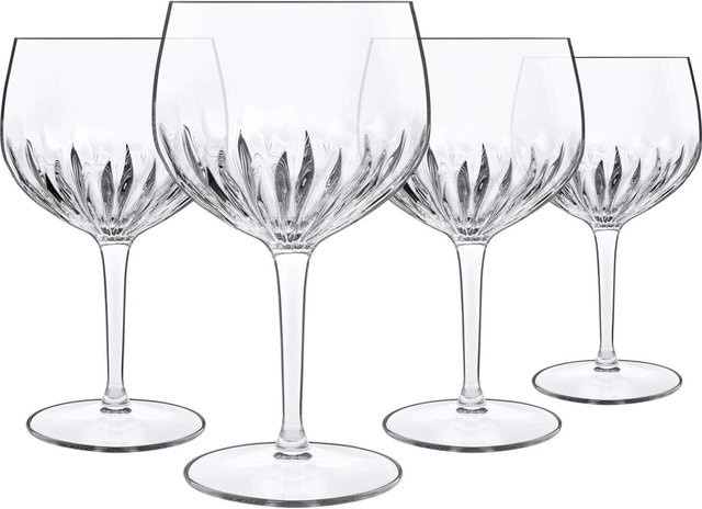 Luigi Bormioli Mixology Gin-Tonic Gläser aus Kristallglas, transparent, 4 Stück, 800 ml pro Glas - Bild 1