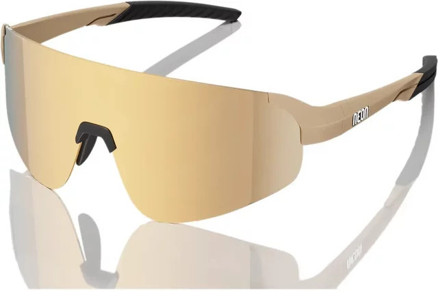 Neon Superfly Sonnenbrille, randlos, beige bronze, Unisex, TR90 - Bild 1