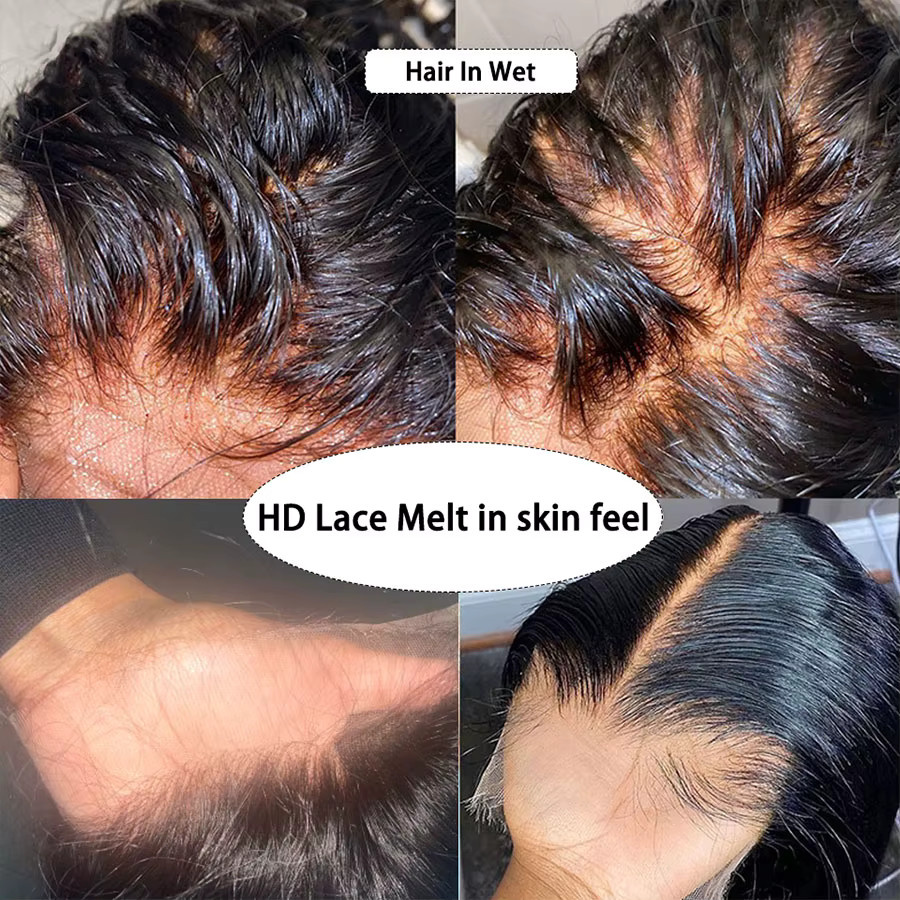 Newa Hair HD-Spitzenverschluss, Echthaar, Frontalverschluss - Bild 4