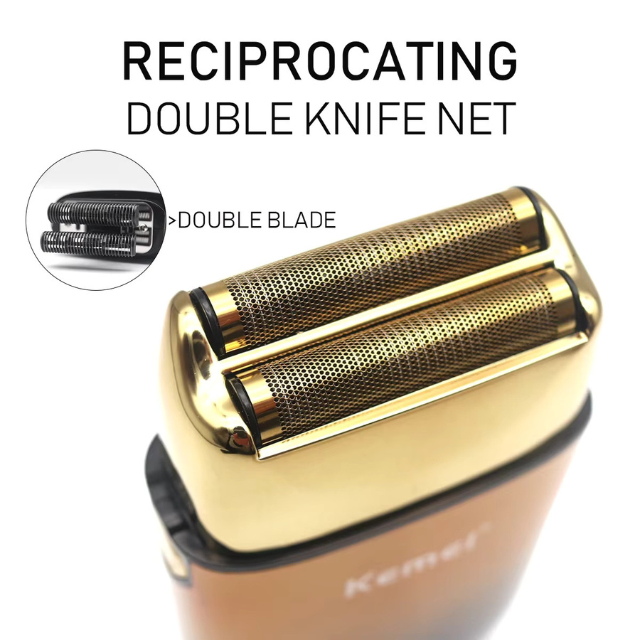 Kemei KM-TX10 Rasiermaschine für Herren, Gold - Bild 2