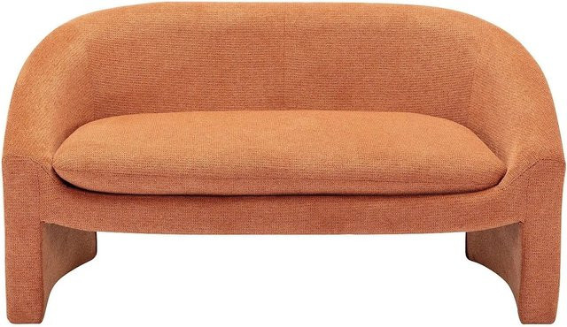 Vente-unique Sofa Ossana in Terracotta, Breite: 137 cm - Bild 1