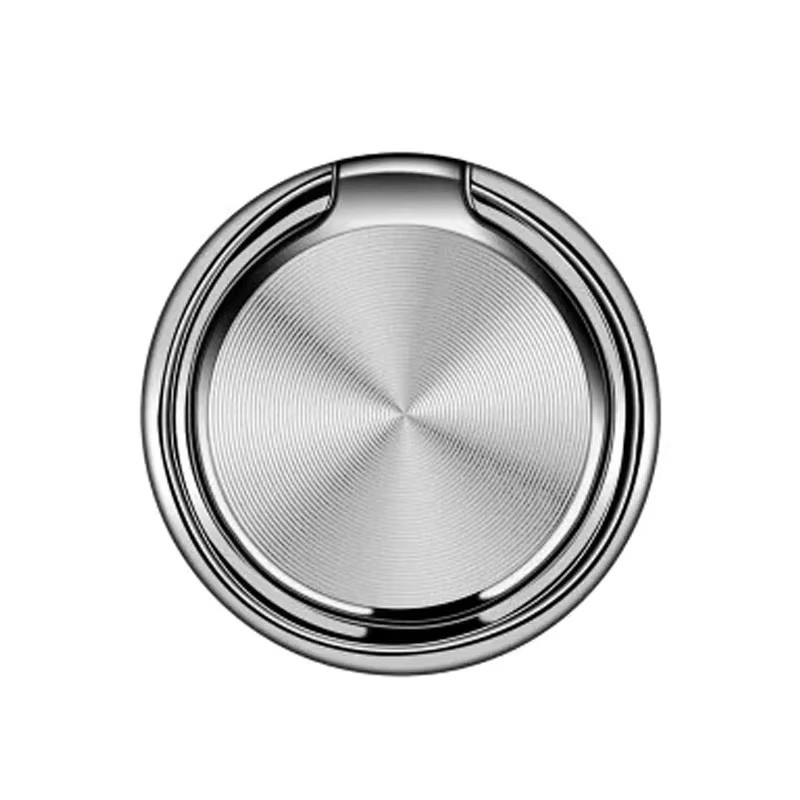 YTDMEN Metall Handy Ständer mit Ring und Aufkleber in Silber für iPhone, Samsung und Xiaomi zur Nutzung im Auto oder auf dem Schreibtisch - Bild 6