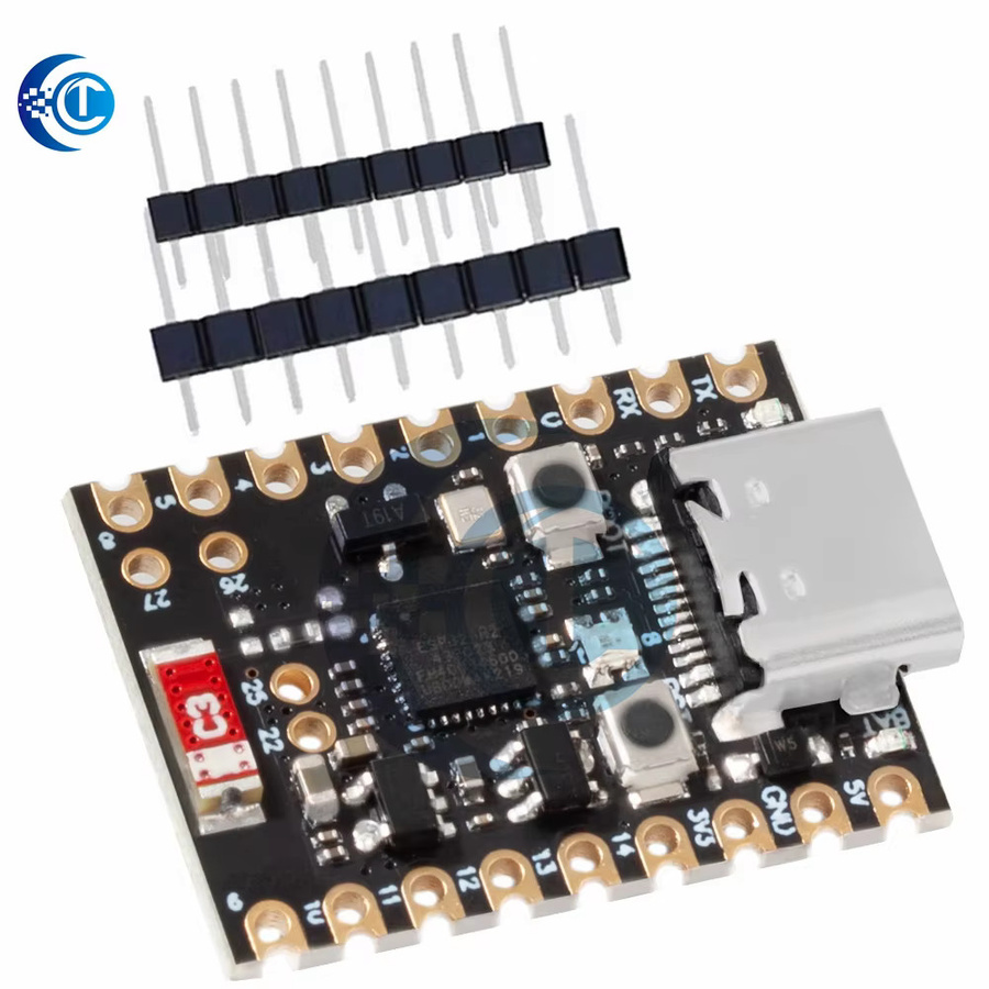 EGBO ESP32-H2 SuperMini Mikrocontroller-Kernplatine in Schwarz - Bild 3