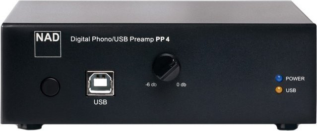 NAD PP4 Phono-Vorverstärker in Schwarz - Bild 1