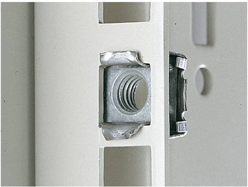 Rittal 2094.200 19 Zoll Netzwerkschrank-Befestigungsmaterial in Silber - Bild 1