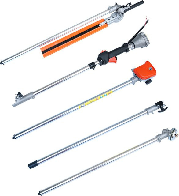 FengKe Benzin Rasentrimmer Welle 75 cm für Multifunktions Motoren GX35 BG520 BC430, 26 mm Durchmesser, 9 Zähne - Bild 1