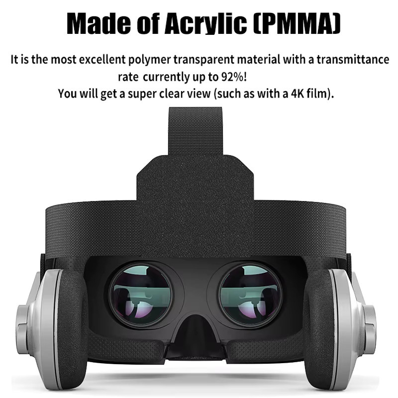 Shinecon VR Shinecon Virtual Reality Headset 3D-Brille für Smartphones in Schwarz - Bild 4
