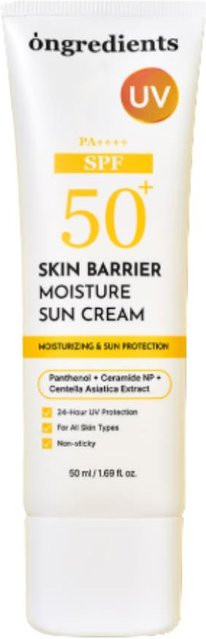 Ongredients Sonnenschutzcreme LSF 50+, 50 ml, Unisex - Bild 1
