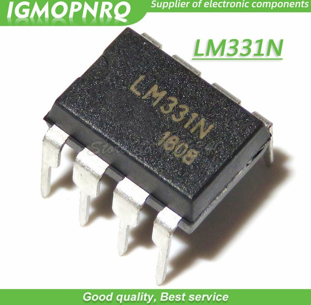 10er Set LM331N DIP8 Präzisions Spannung-zu-Frequenz Konverter in Schwarz - Bild 1