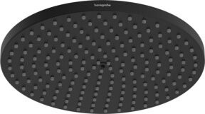 Hansgrohe Raindance S Kopfbrause in Matt-Schwarz mit 24 cm Durchmesser - Bild 1