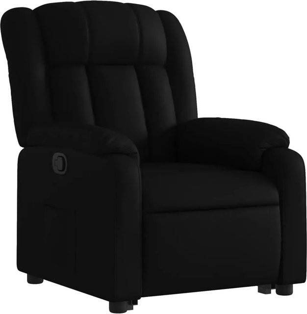 vidaXL Relaxsessel mit Aufstehhilfe in Schwarz aus Kunstleder mit Armlehnen - Bild 1