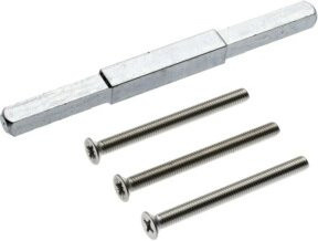 Dieckmann PT-Montageset VK 8/10/8x140mm M6 in Stahl, verzinkt, Silber - Bild 1
