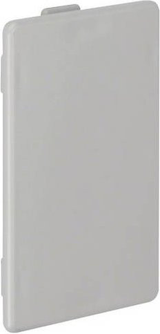 Hager Endstück LK5007547030 Grau B: 7,5 cm, H: 5,0 cm - Bild 1
