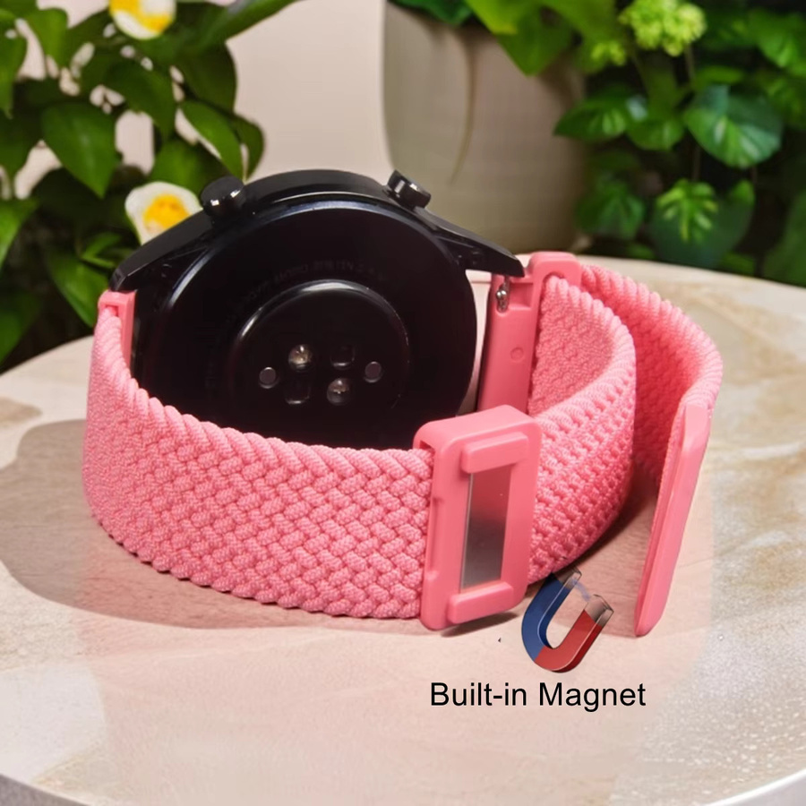 Armband für Huawei Watch, Nylon, geflochtenes elastisches Armband, Unisex - Bild 2