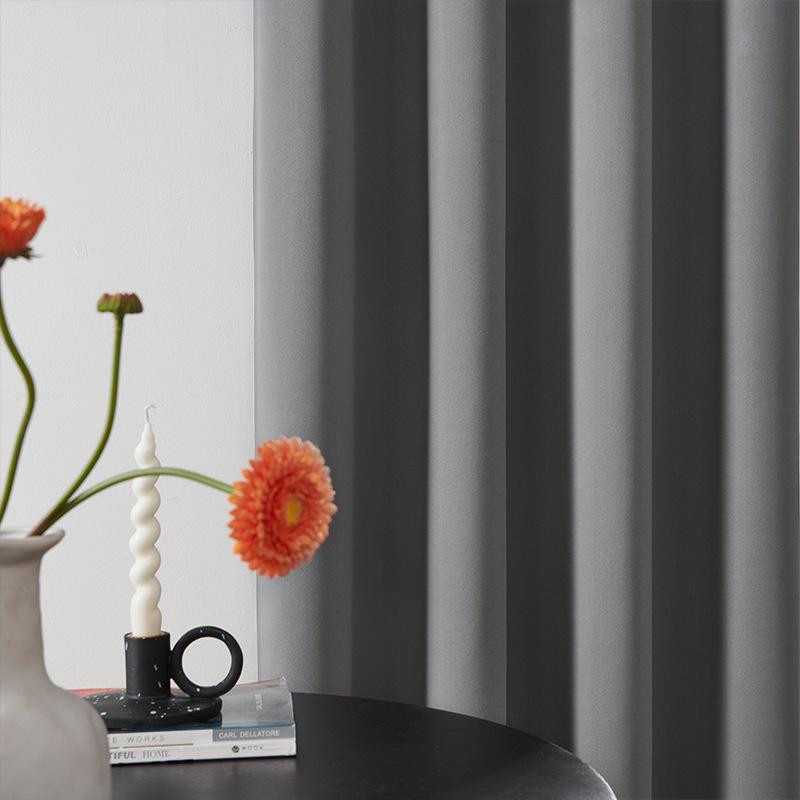Verdunkelungsvorhänge 100% lichtblockierend und wärmeisolierend mit Geräuschreduzierung, Farbe: Schwarz, B x H: 100 x 200 cm - Bild 7