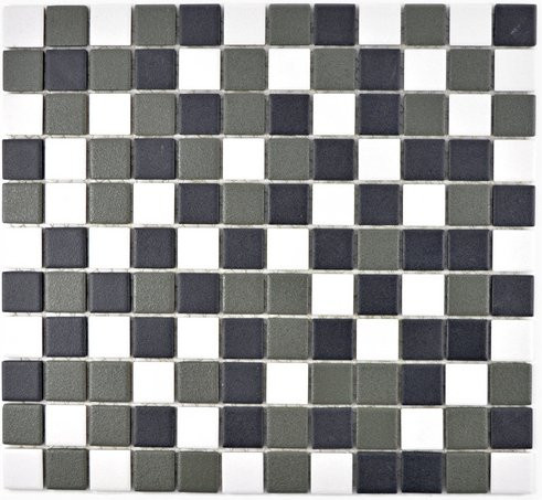 HuH Mosaik Mosaikfliese Antislip in Bunt, Keramik Wandbelag und Bodenbelag, B/L: 30 x 32,6 cm - Bild 1