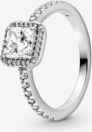 Wucifang Jewelry Ring, 925 Silber, Roségold, Kristall, Damen, Ringgröße 8 - Bild 1