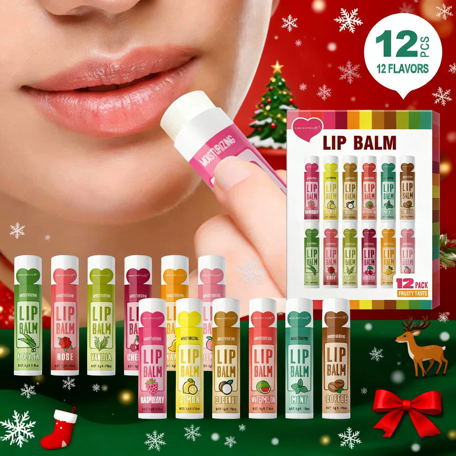 Xinn Lippenbalsam-Set, Damen, 12 Stück - Bild 5