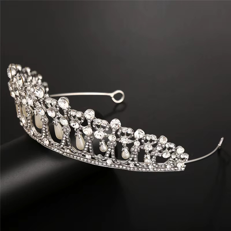 FirstStar Diadem, Silber, Kristall und Perle, Damen - Bild 3