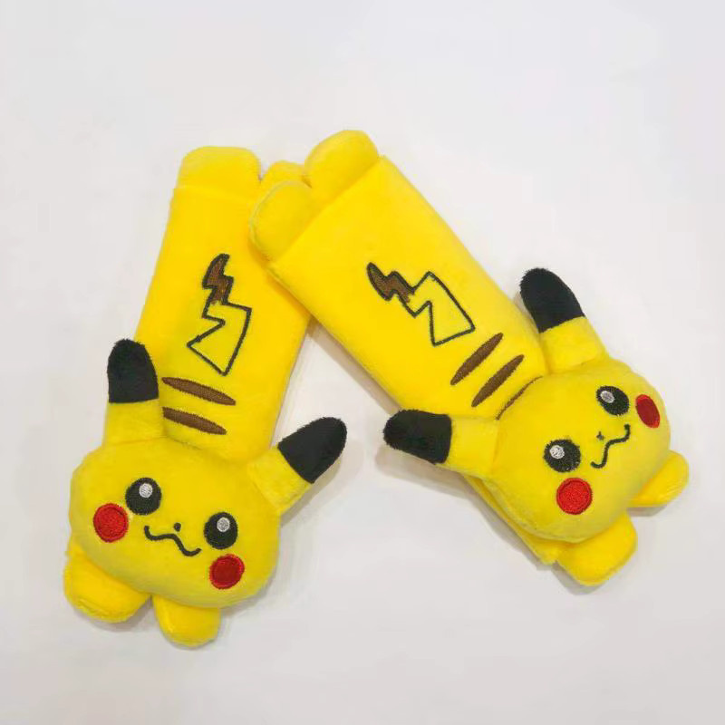 Bandai Pikachu Auto-Sicherheitsgurt-Schulterpolster, 2-teiliges Set - Bild 2
