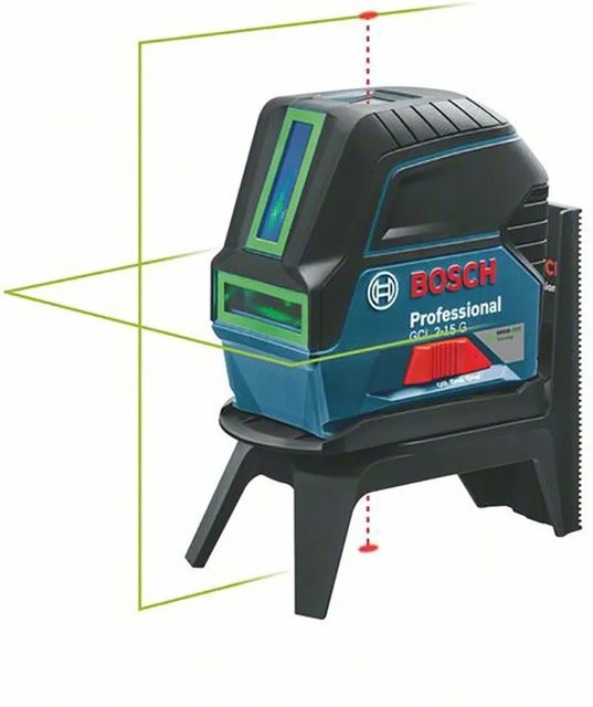 Bosch Professional Kombilaser GCL 2-15 G Punkt- und Linienlaser mit Kreuzlinienfunktion - Bild 1