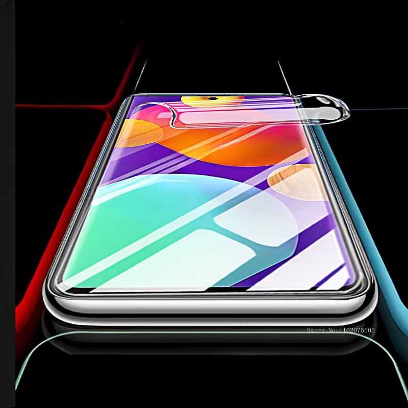 Samsung Galaxy M62 M52 M42 M32 M22 M12 M02 A72 A52 A42 A32 A22 A10 A02 Screen Protector Weiche Hydrogel Folie Transparent - Bild 3