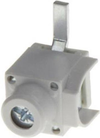 Siemens 5ST37605 Anschlussklemme Kabeleinführung rechts, 125A, 690V AC/DC 1000V, IP20, Weiß, 10 Stück - Bild 1