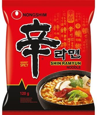 Nong Shim Shin Ramyun Instant-Ramen-Suppe 120 g - Bild 1