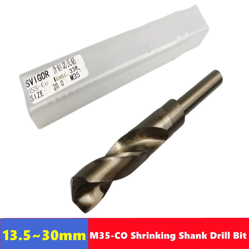 M35-CO HSS Cobalt Spiralbohrer mit reduziertem Schaft für Edelstahl und Metall, Durchmesser: 13,5 bis 30 mm, Schaftdurchmesser: 12,7 mm (1/2 Zoll) - Bild 3