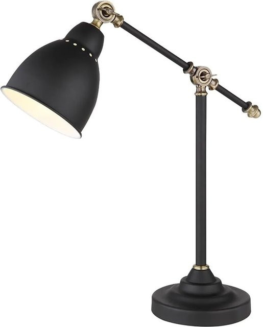 Arte Lamp Tischleuchte Braccio E27 Schwarz aus Metall - Bild 1