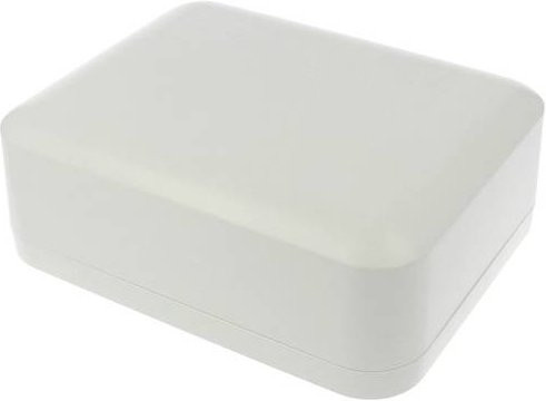 Hammond Electronics Universal-Gehäuse 1556GAGY aus flammhemmendem ABS Kunststoff in Grau, B/T/H: 20,0 x 16,0 x 7,0 cm - Bild 1