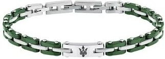 Maserati Jewels Edelstahlarmband, Silber, Herren - Bild 1