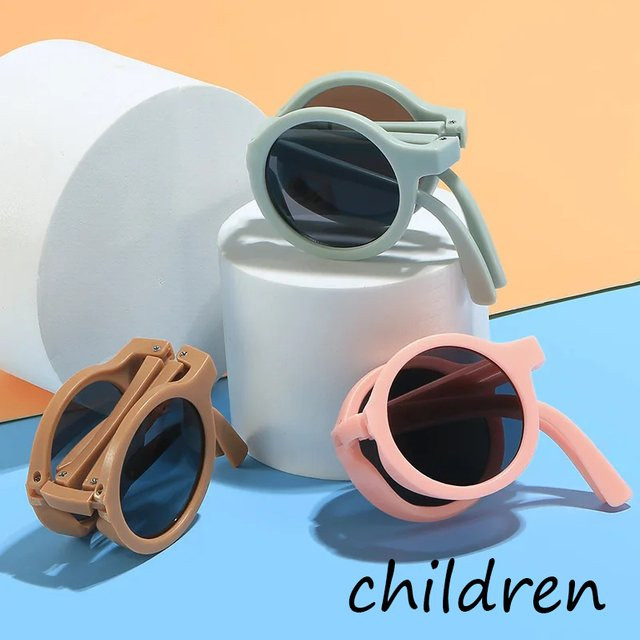 ZUXUB Sonnenbrille Kinder, rund, Vollrand, Kunststoff - Bild 1