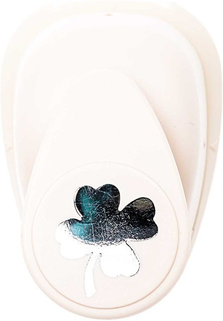 Rico Design Paper Poetry Stanzer Kleeblatt 2,5 cm - Bild 1