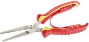Facom Flachzange 1000V aus gehärtetem Stahl in Rot, Länge: 200 mm - Bild 1